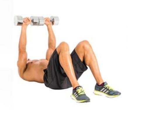 אימון כושר בבית ללא מכשירים עם משקולות דאמבלס