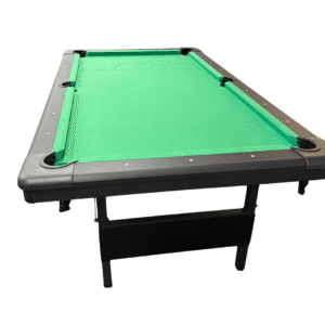 שולחן סנוקר מתקפל 7 פיט עם משטח ירוק