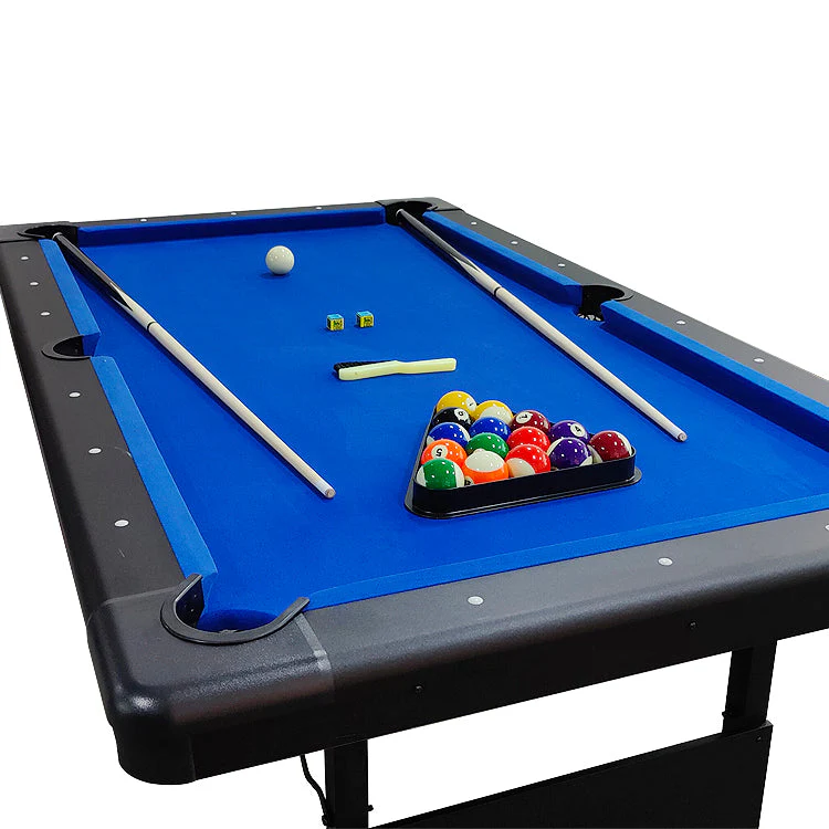 קלוז אפ שולחן ביליארד מתקפל במגוון גדלים Foldable Pool Table