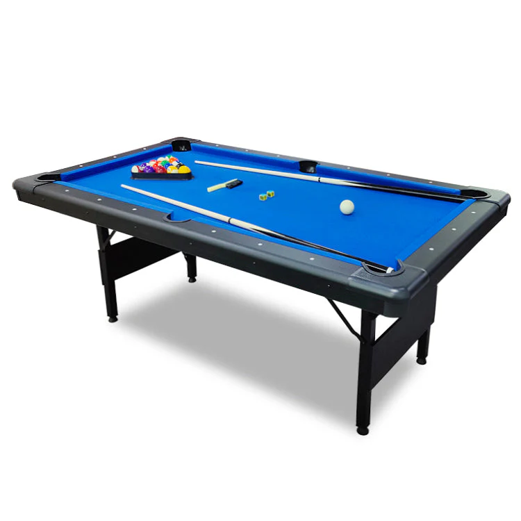שולחן ביליארד מתקפל במגוון גדלים Foldable Pool Table צד שמאל