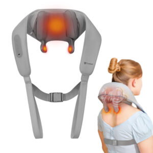 חגורת עיסוי אלחוטית 4D עם חימום אינפרא מבית CARBON