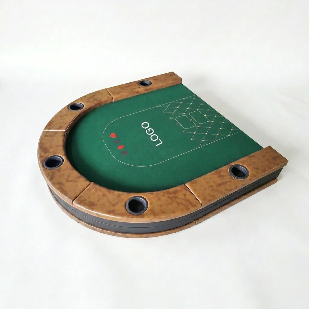 שולחן פוקר וקזינו מתקפל Pro Fold Poker מקופל